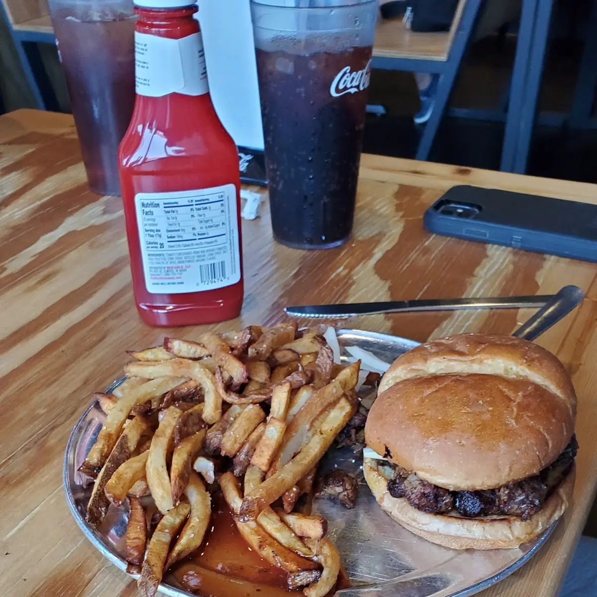 Bacon & Blues Burger