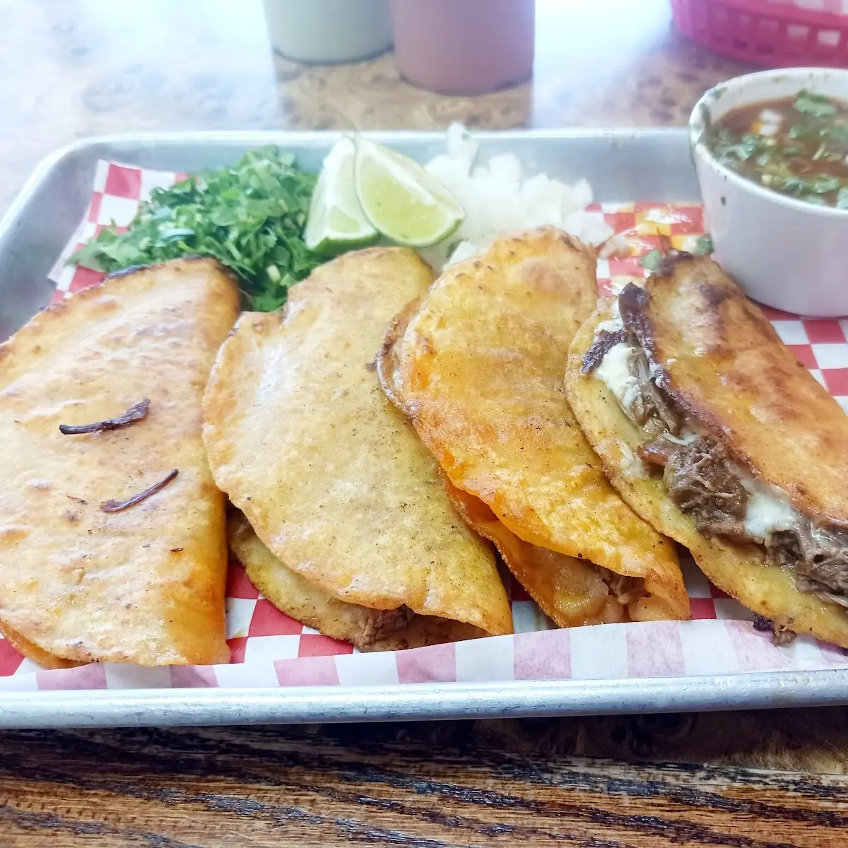 Tacos Dorados de Birria