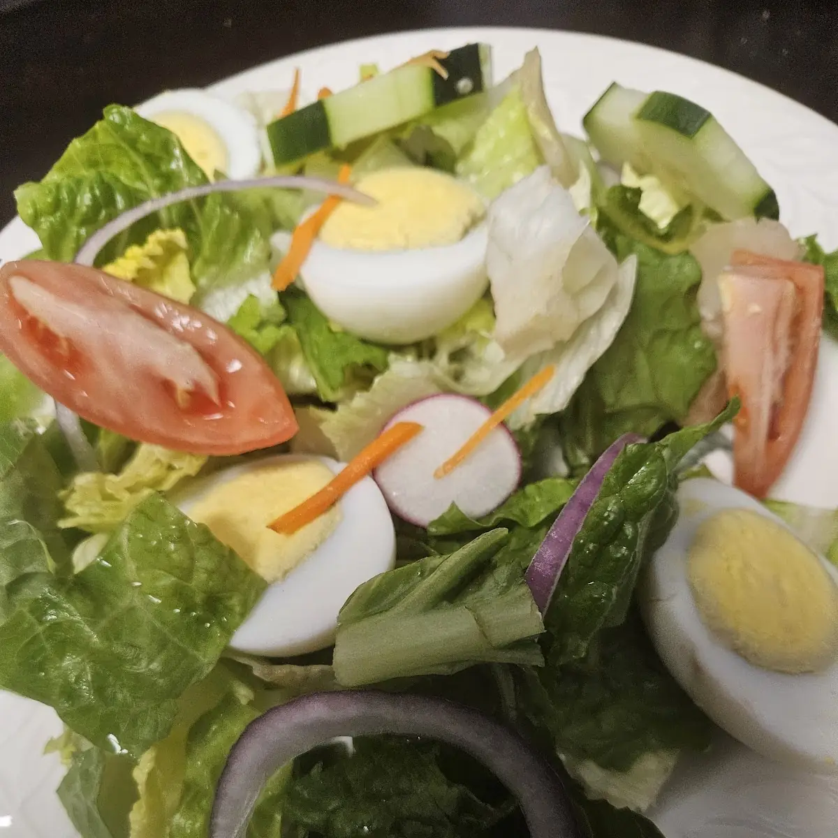 Big Salad with Eggs