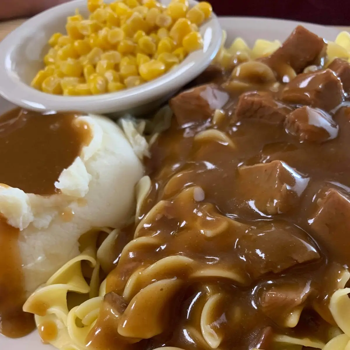 Mashed Potatoes with Gravy