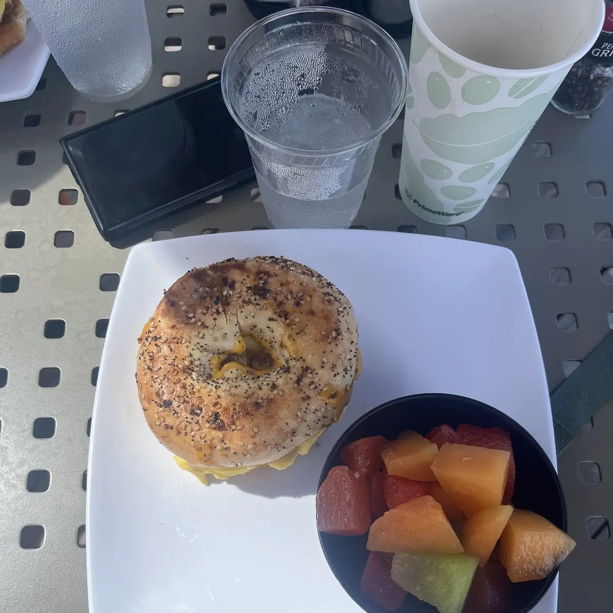 Breakfast Bagel Sandwich