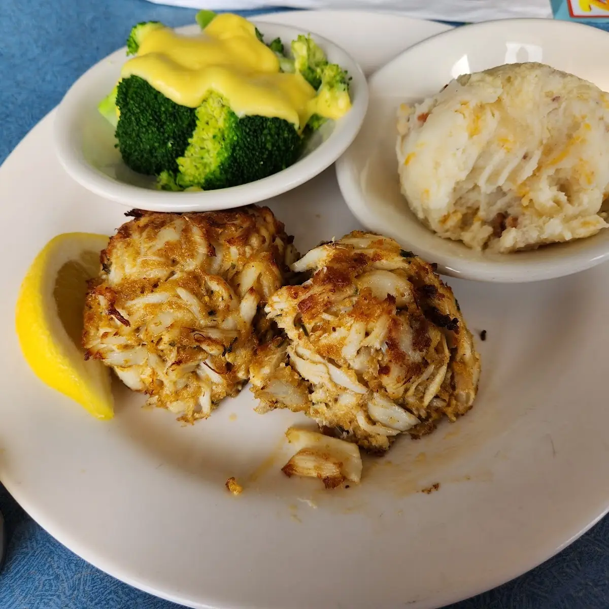 Two Crabcake Meal with Two Sides