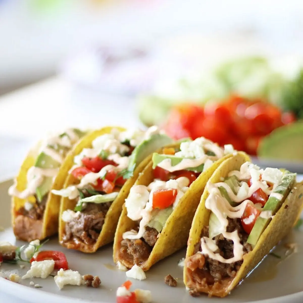 Greek Gyro Tacos