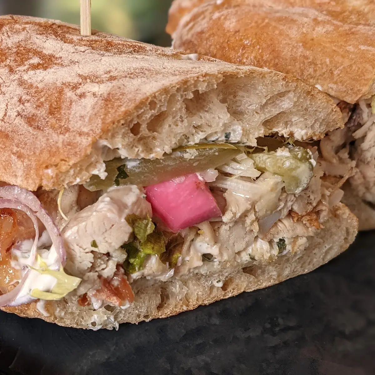 Mediterranean Chicken Sandwich