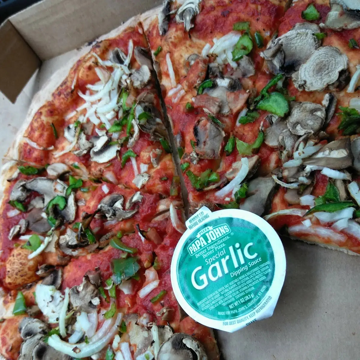 Veggie Pizza Hold the Cheese