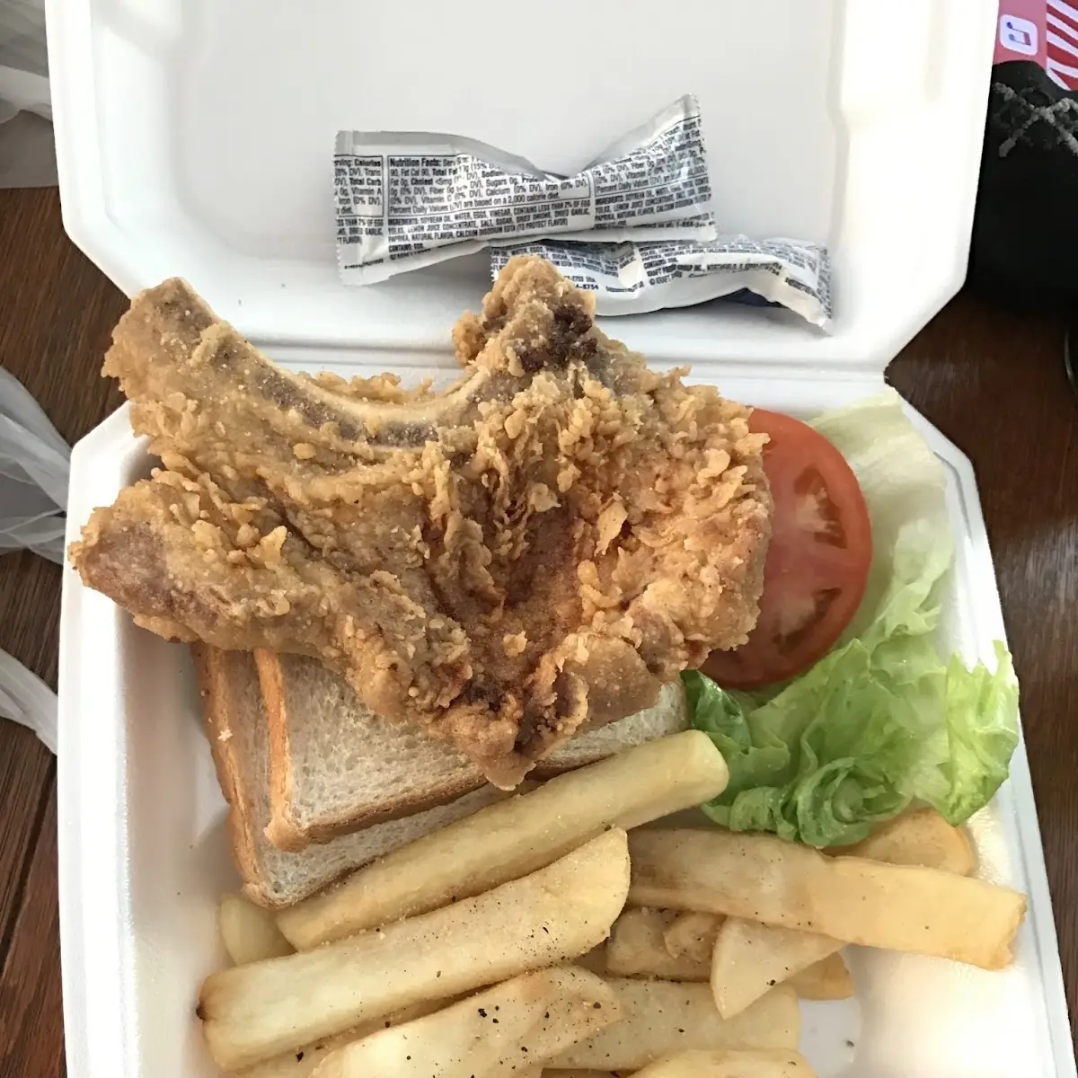 Pork Chop Sandwich
