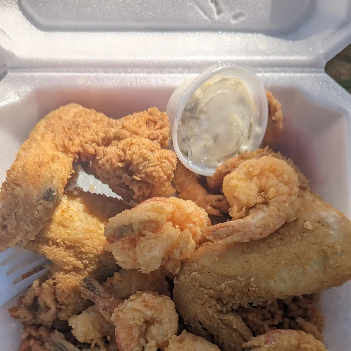Shrimp & 3 Wings