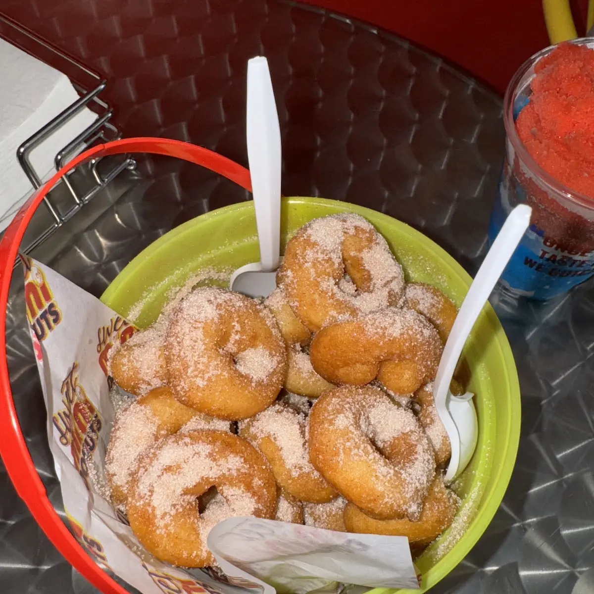 Bucket of Mini Donuts