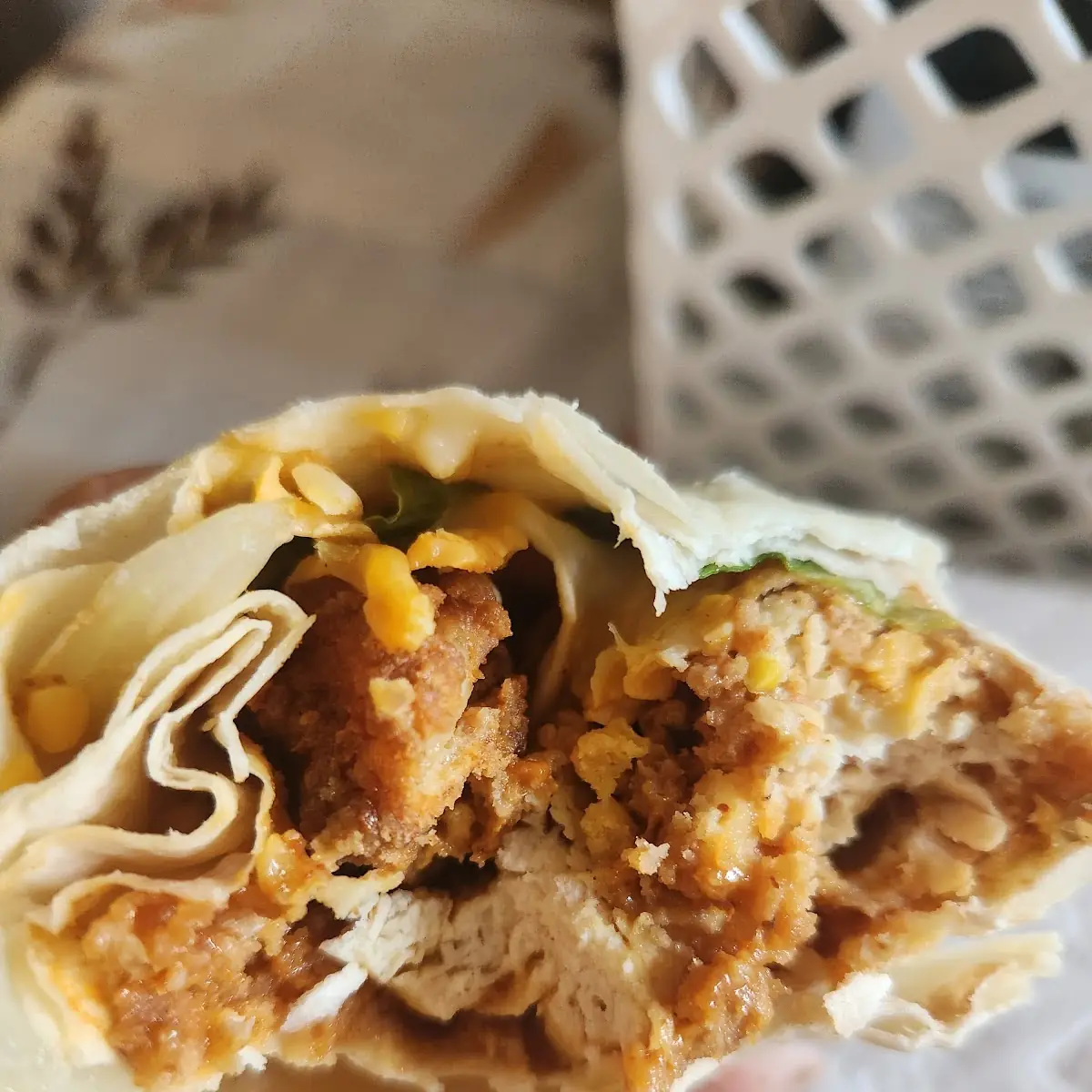 Honey BBQ Chicken Wrap
