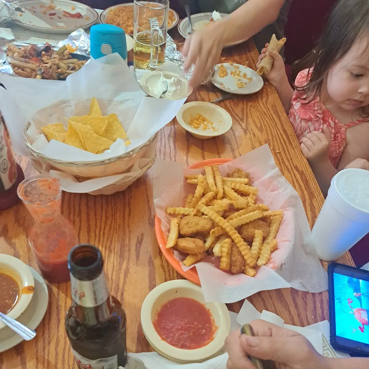 Kids Chicken Nuggets with Fries