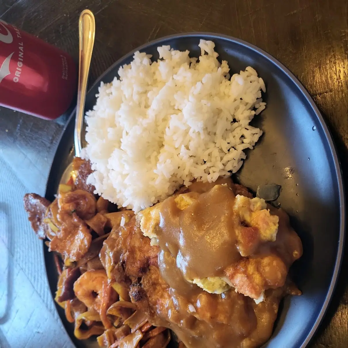 Combination Chow Fun Ham Foo Yong