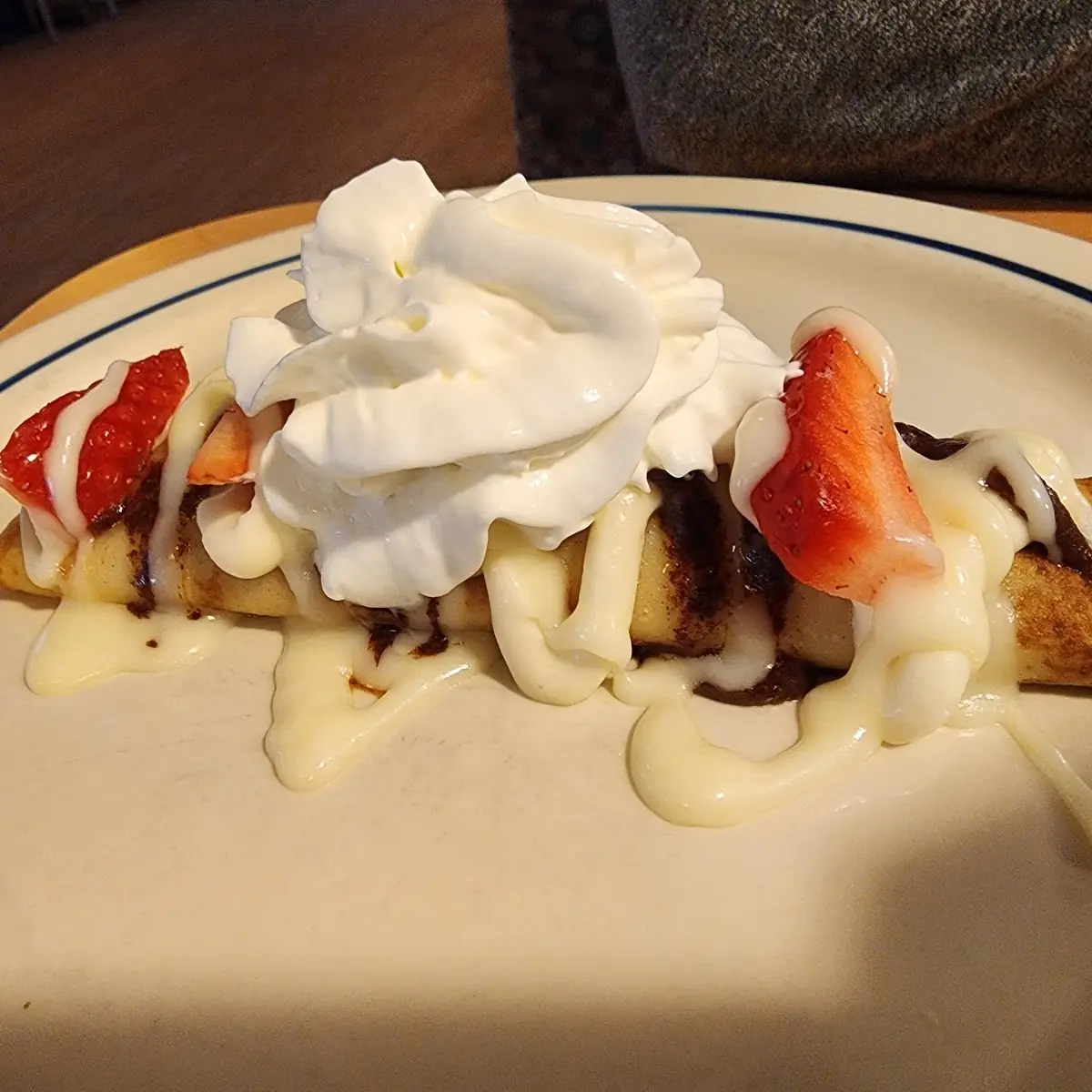 Cinnamon Roll Crepe