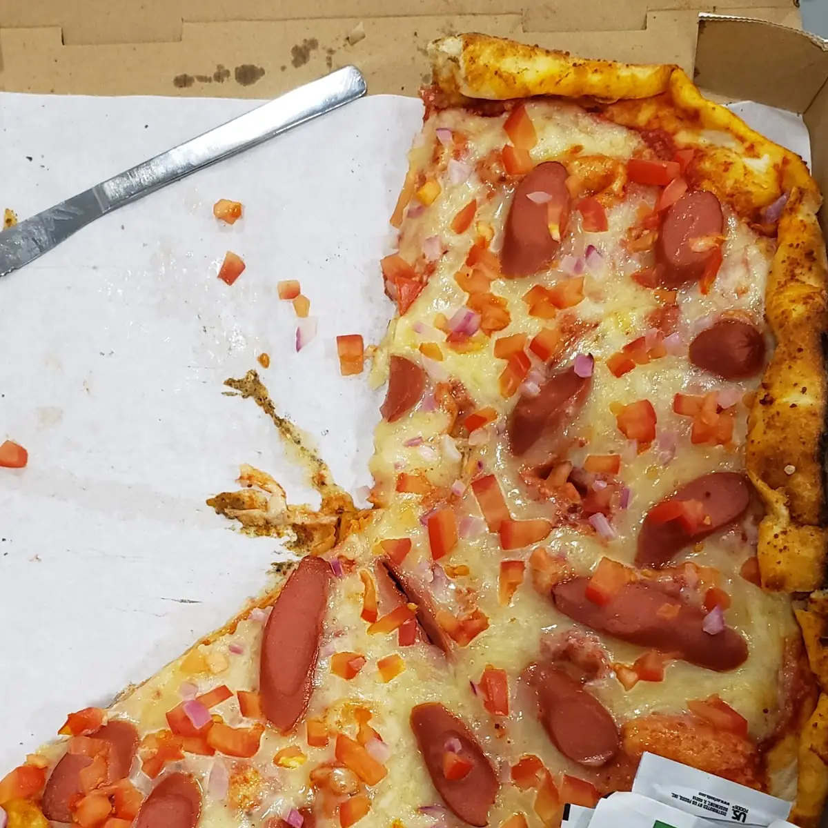 Hot Dog Pizza