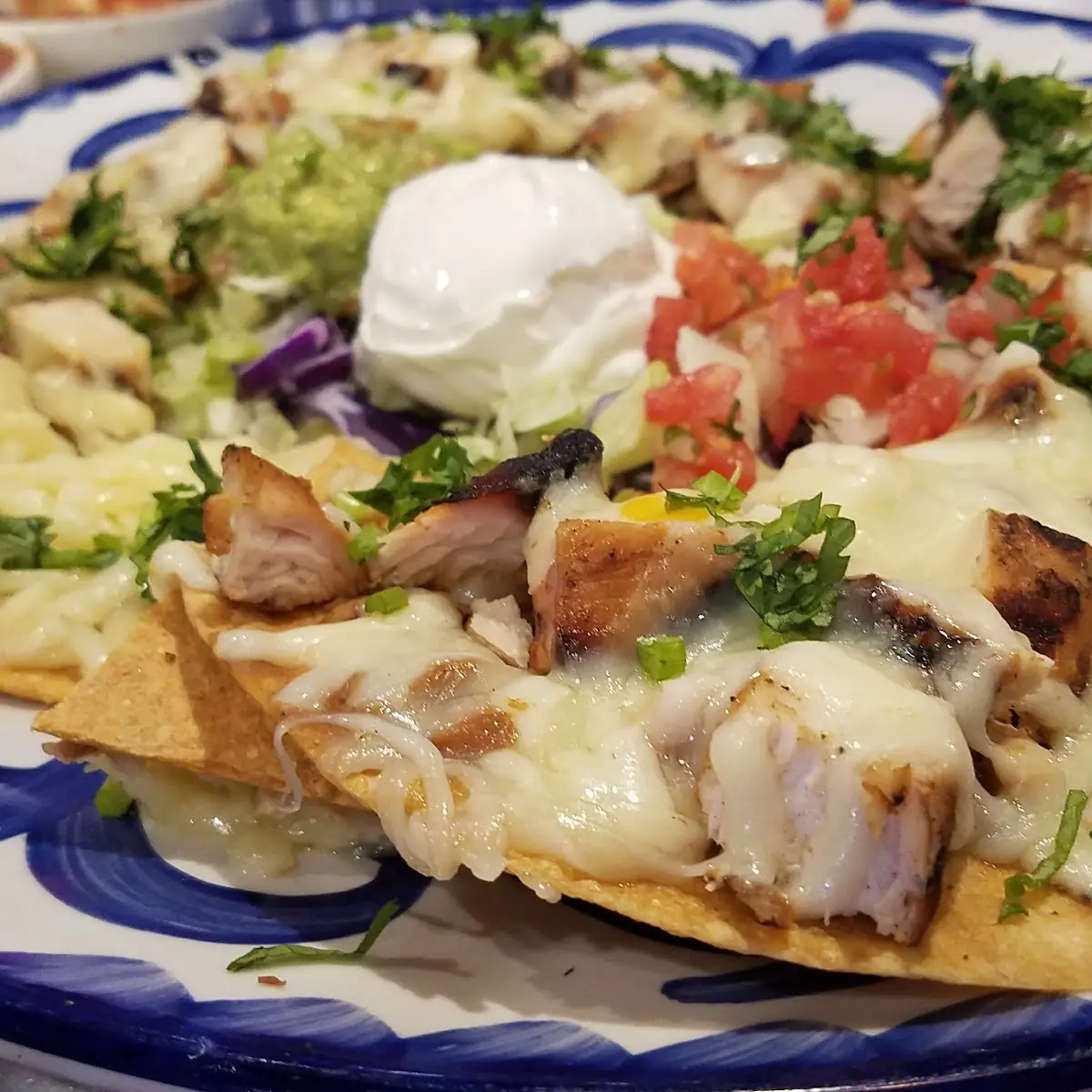 Chicken Fajita Nachos