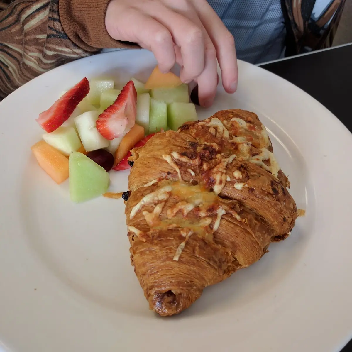 Breakfast Croissant Sandwich