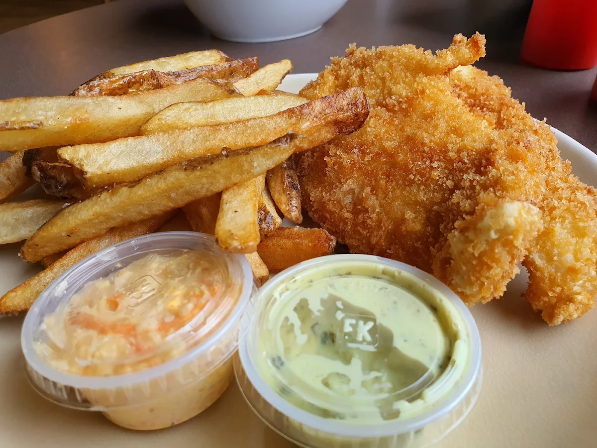 Fish and Chips, Mud Slide Cafe
