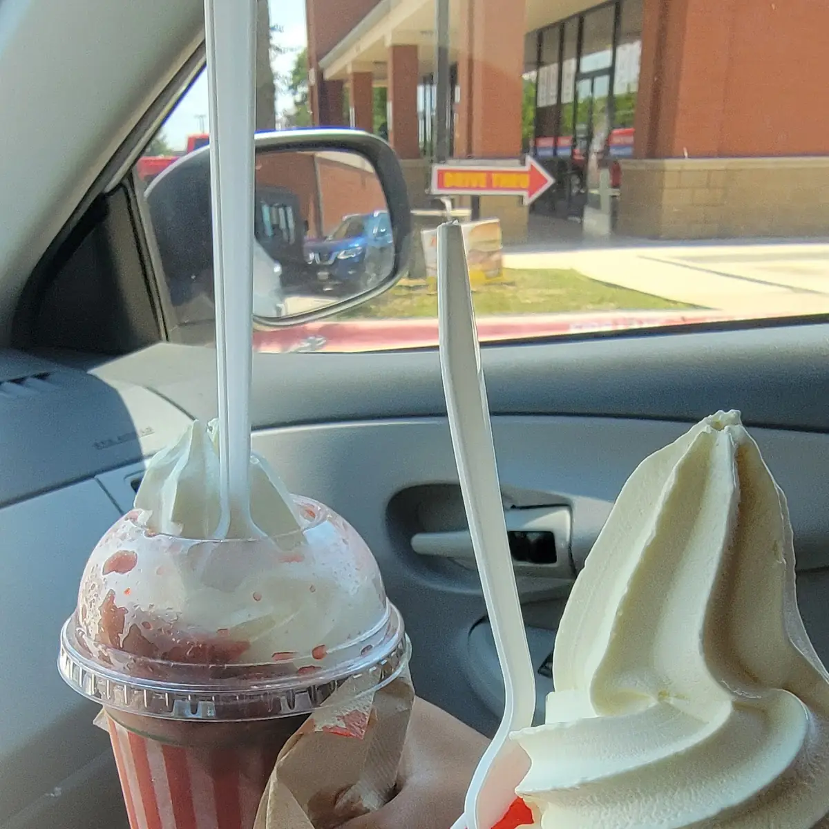 Black Cherry Misto and Gelato