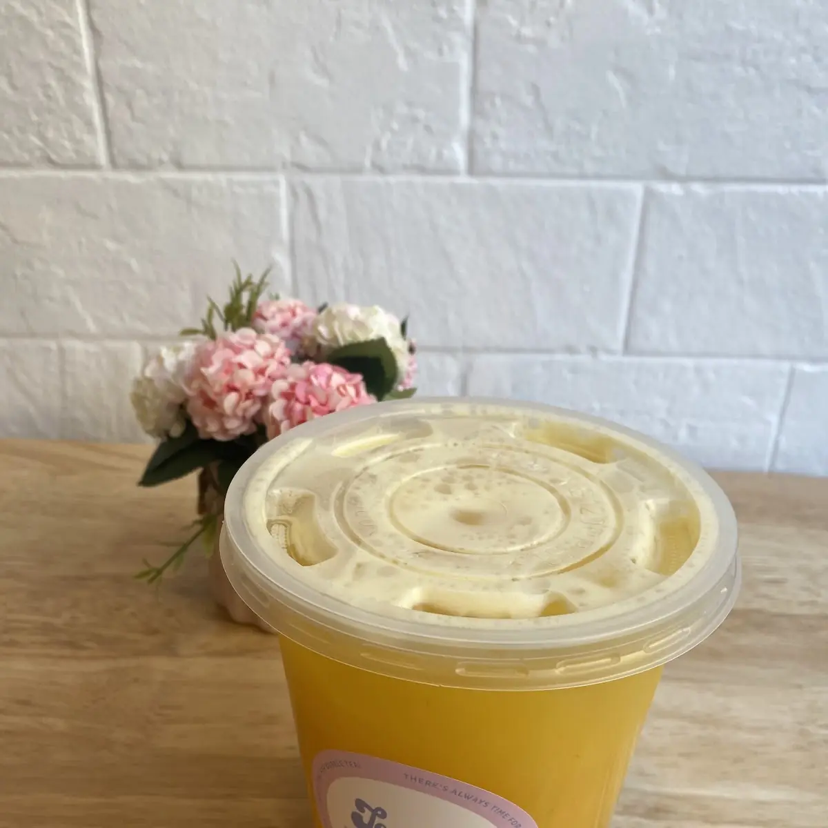 Passion Fruit Yogurt Drink
