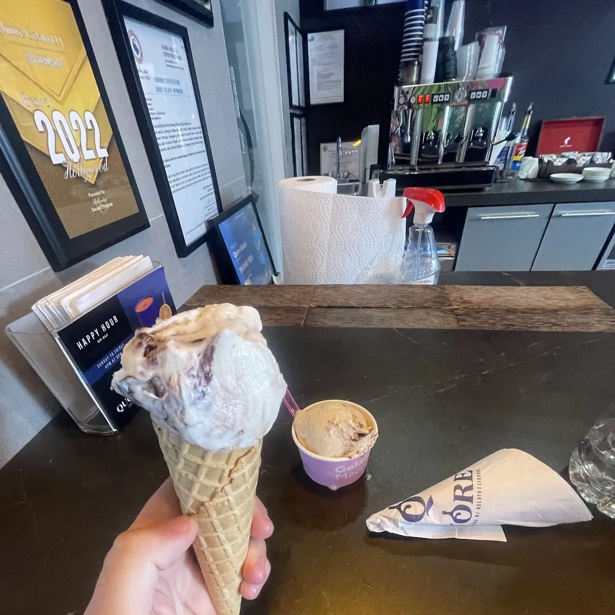 Kinder Bueno Ice Cream
