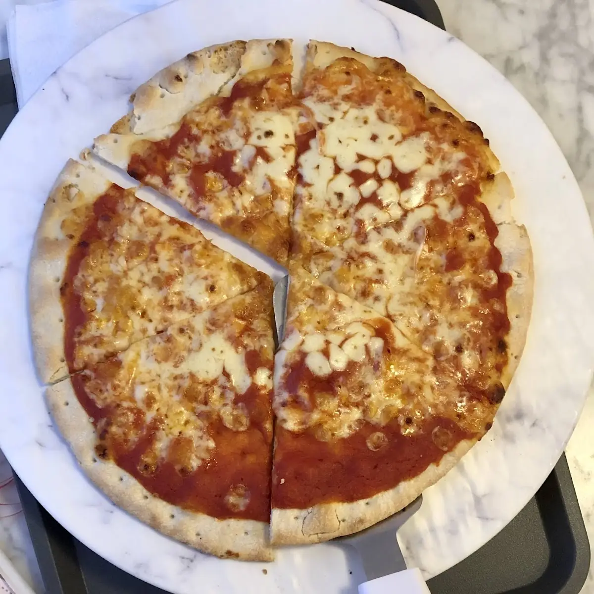 Flat Bread Cheese Pizza