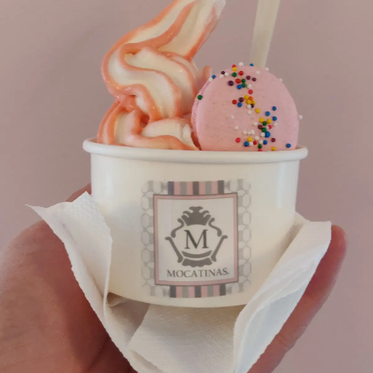 Strawberry Soft Serve