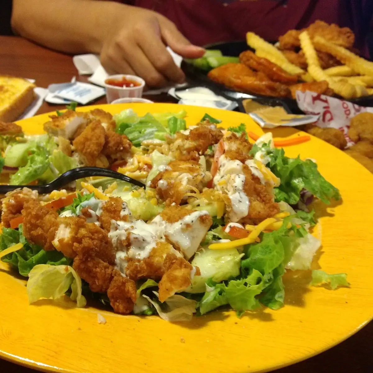 Fried Chicken Salad