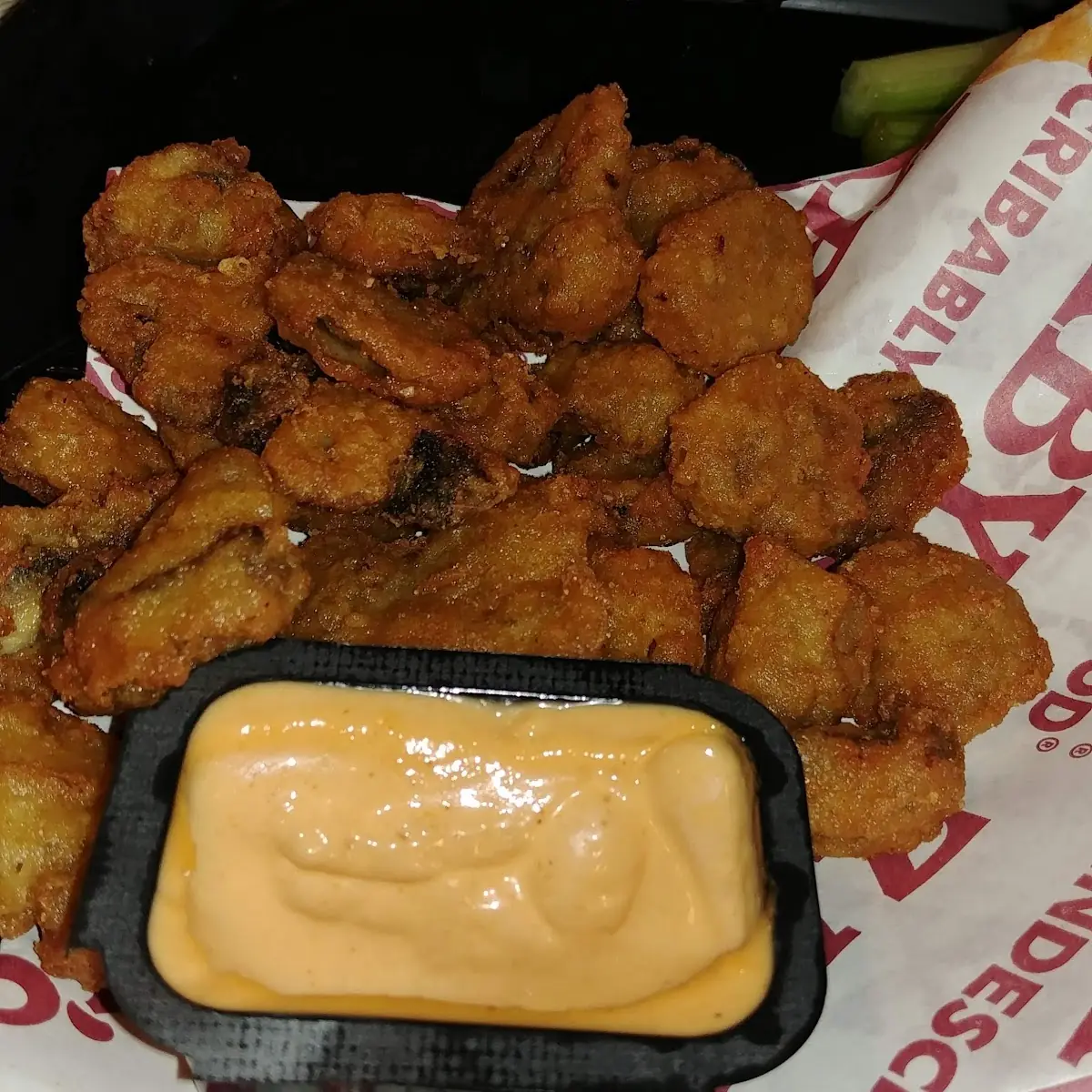Spicy Fried Mushrooms