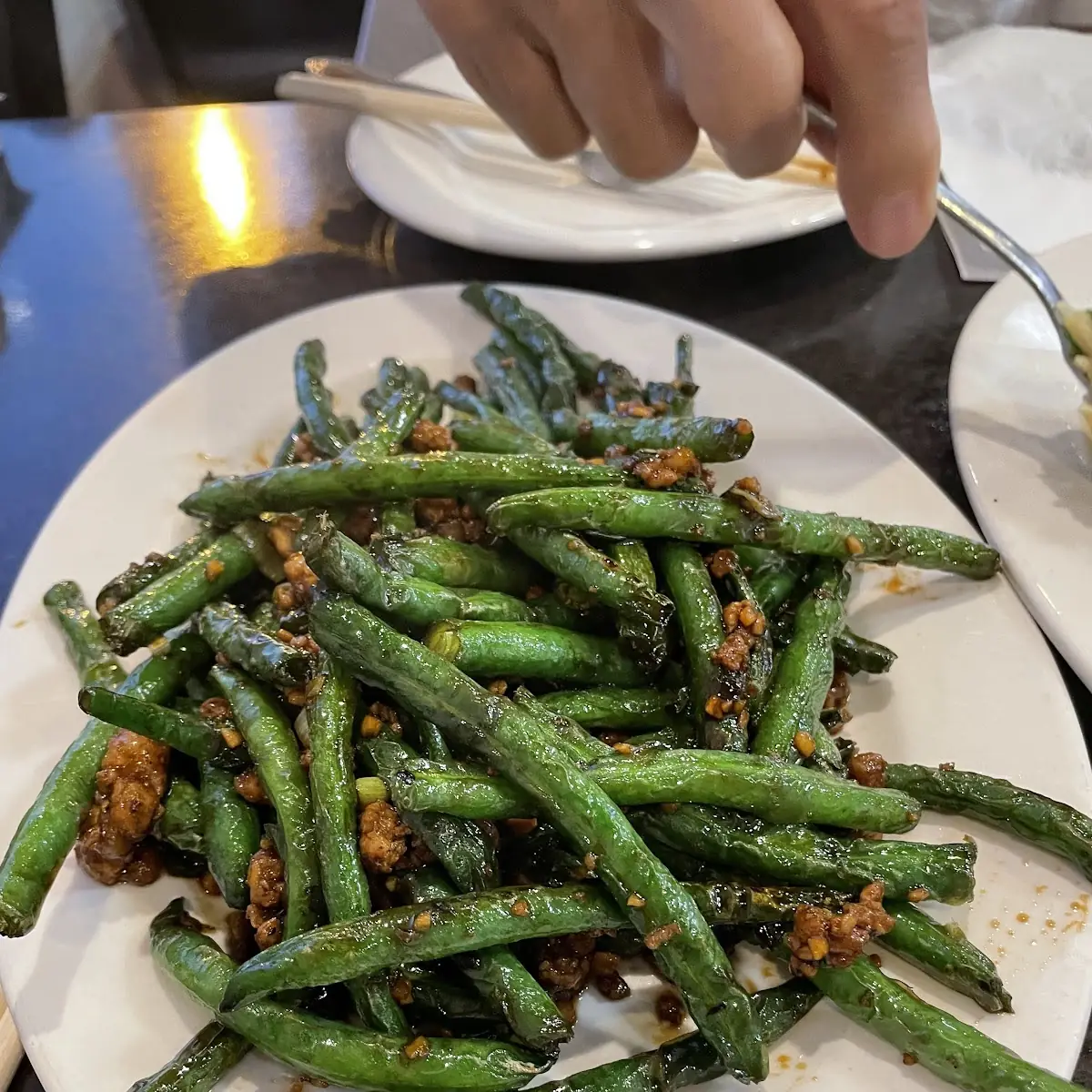Szechwan String Beans with Minced Pork