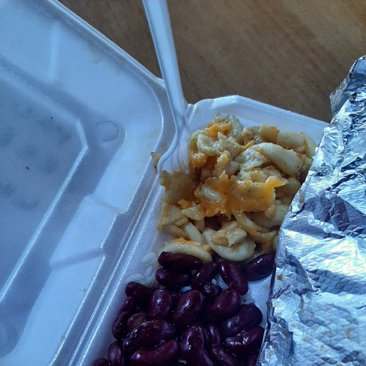Half Tray Red Beans and Rice