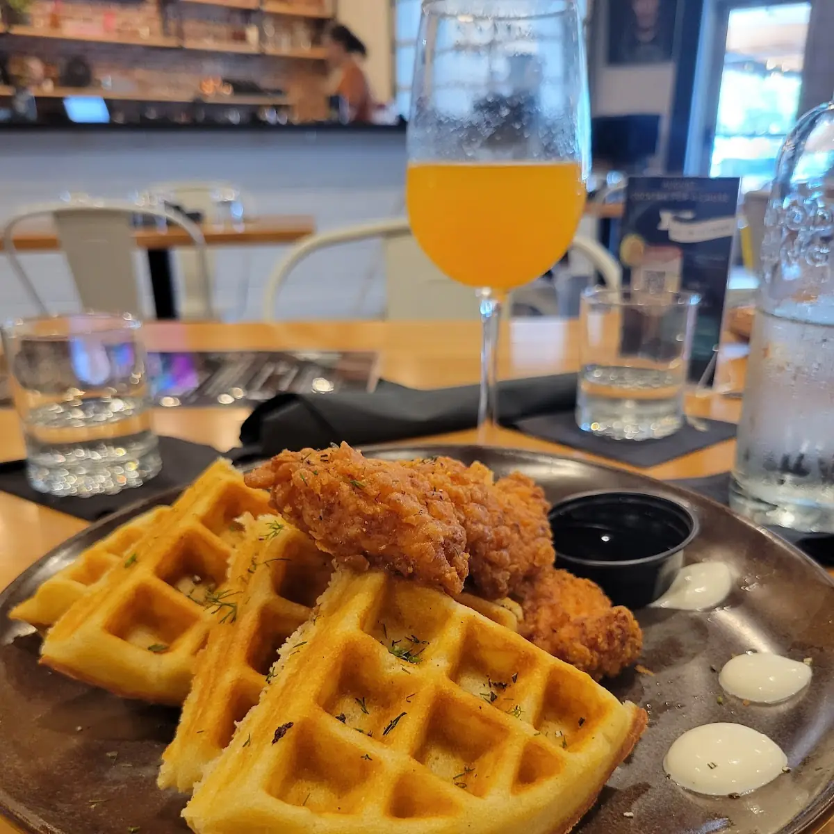 Chicken and Waffles