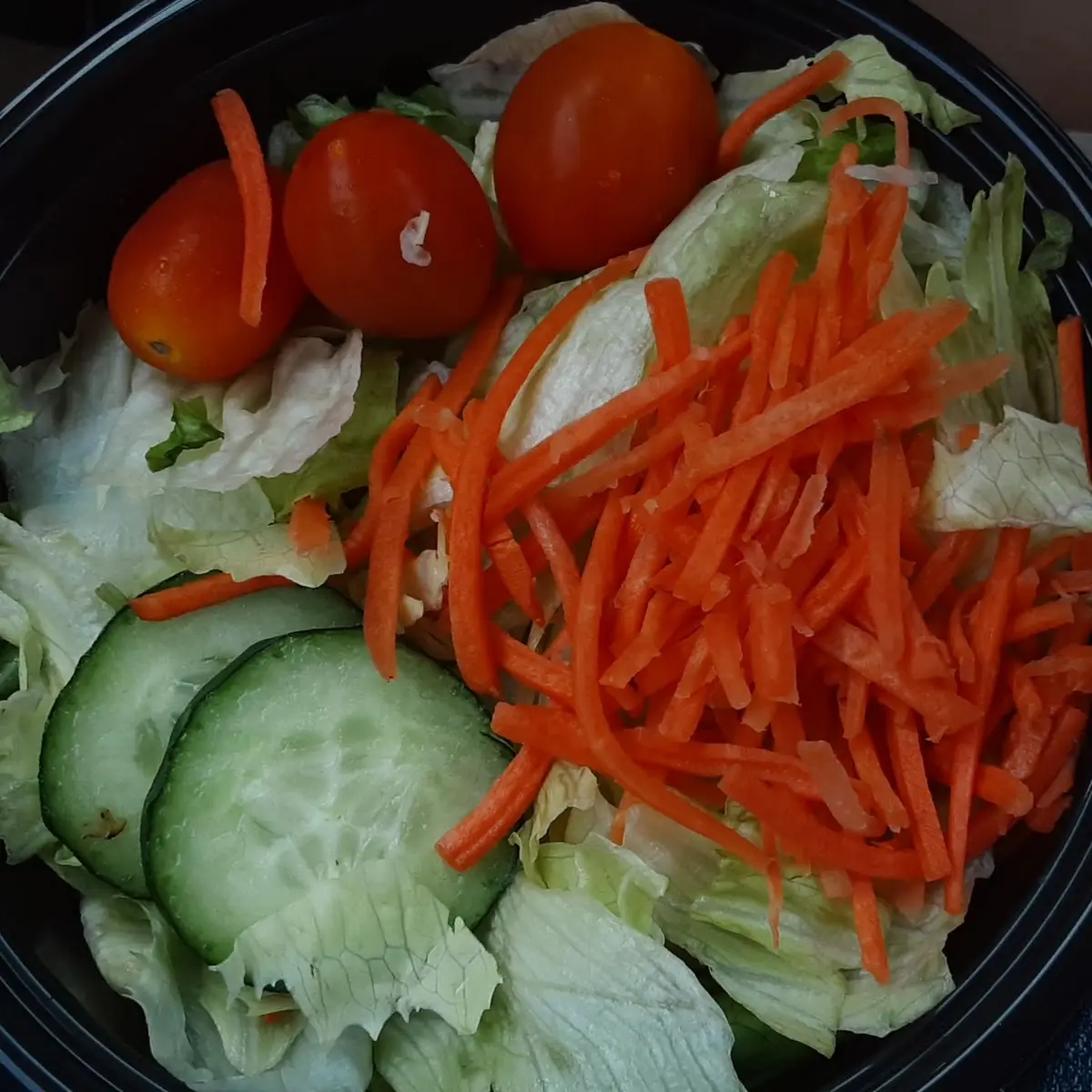 Side Salad with Ranch Dressing