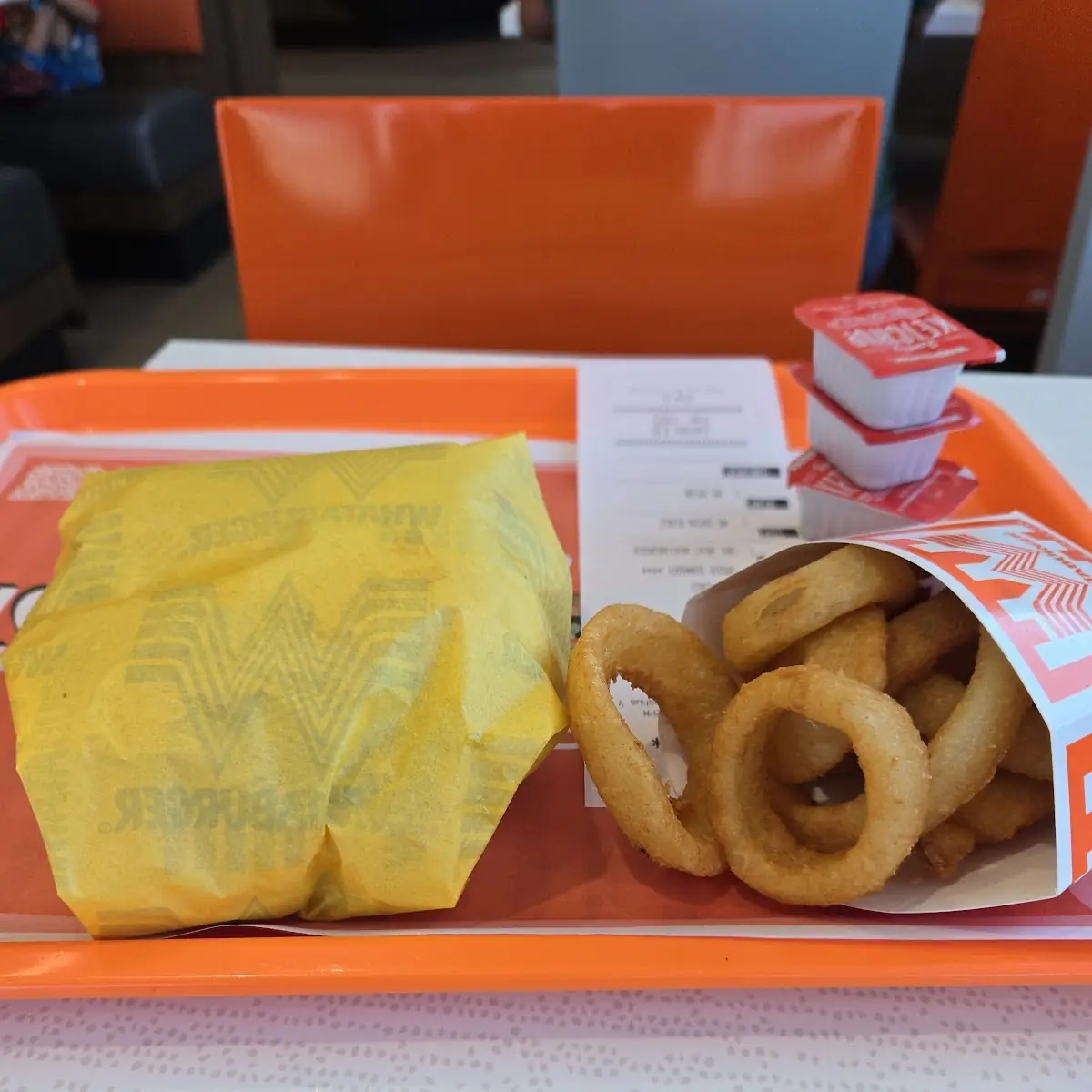 Double Cheeseburger Combo with Onion Rings
