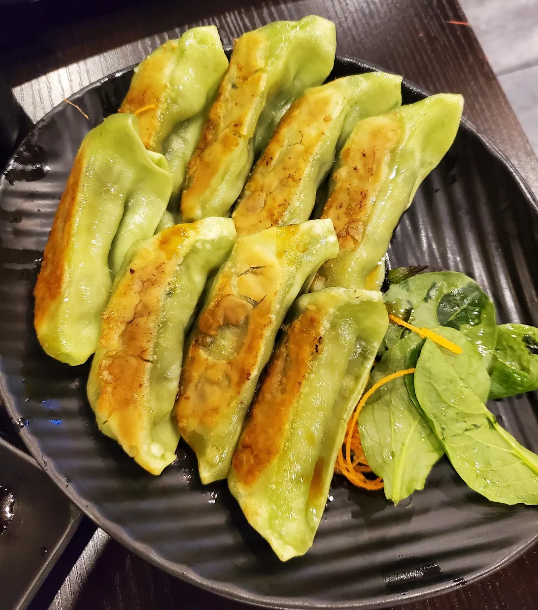 Vegetable Gyoza, Okami Japanese Restaurant