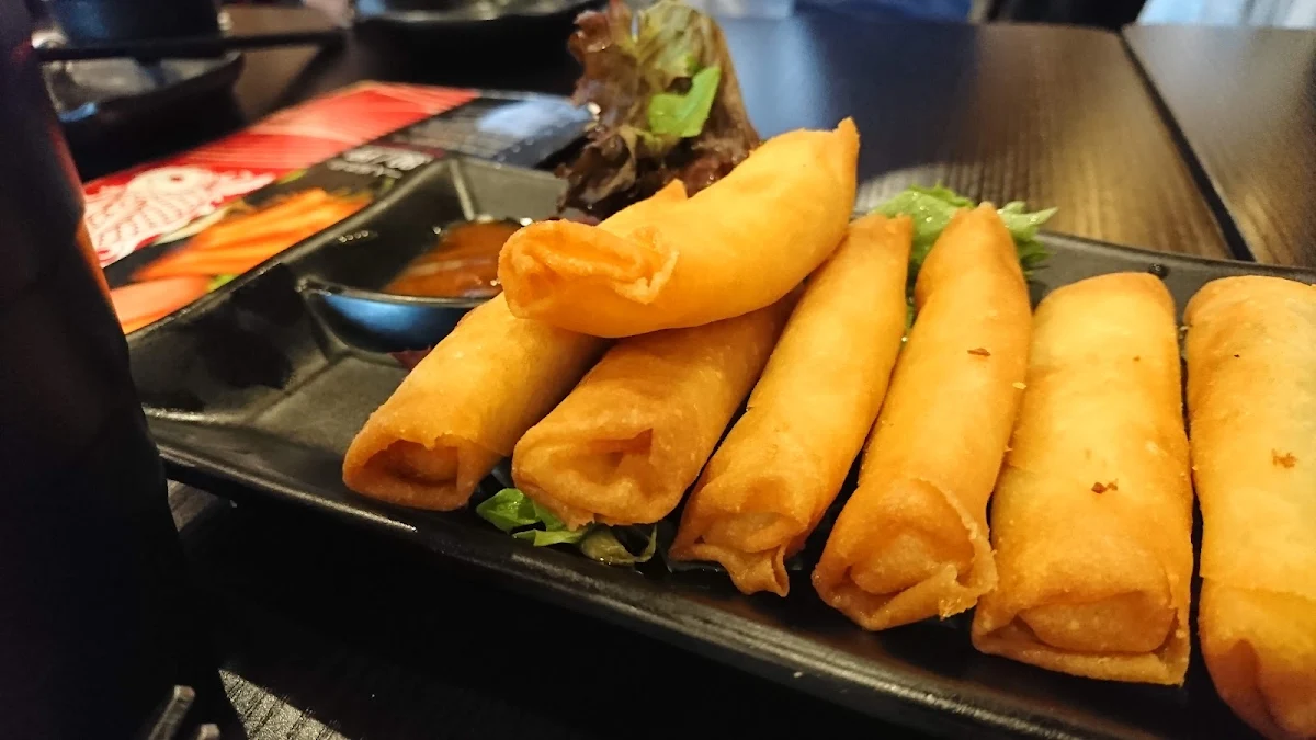 Vegetable Spring Roll, Okami Japanese Restaurant