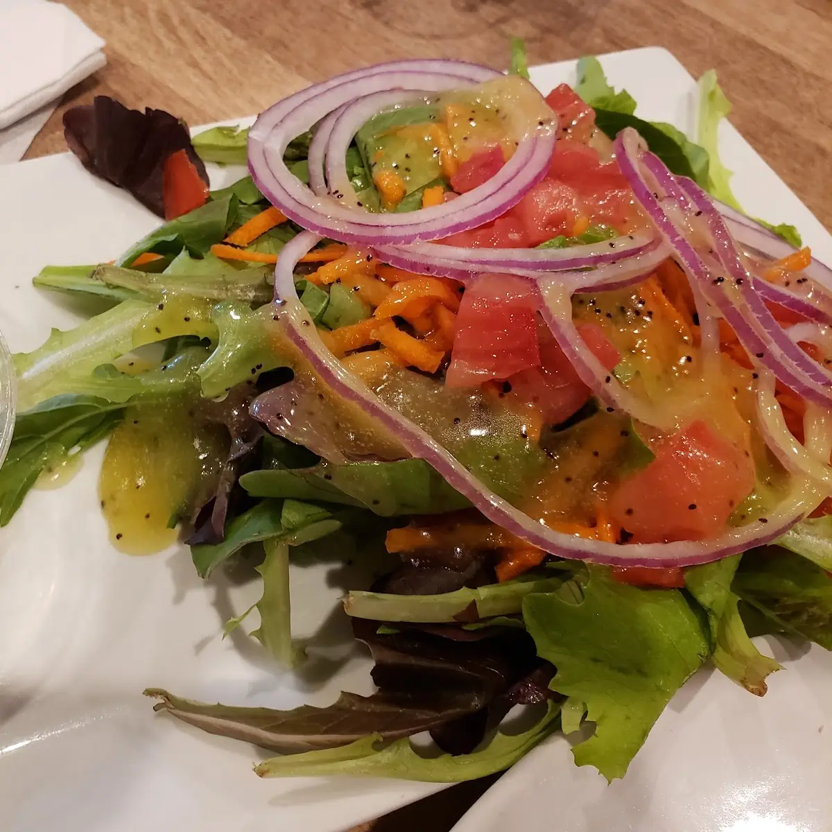Side Salad with Poppy Seed Dressing