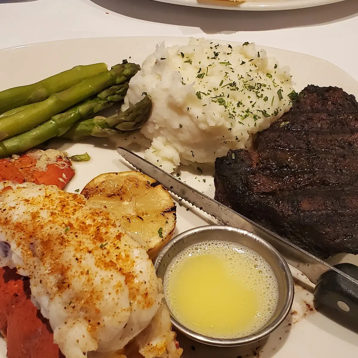 Barrel Cut Filet & Lobster Tail
