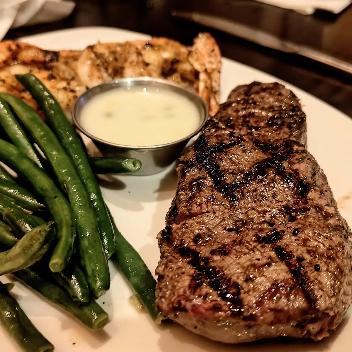Sirloin Steak and Shrimp