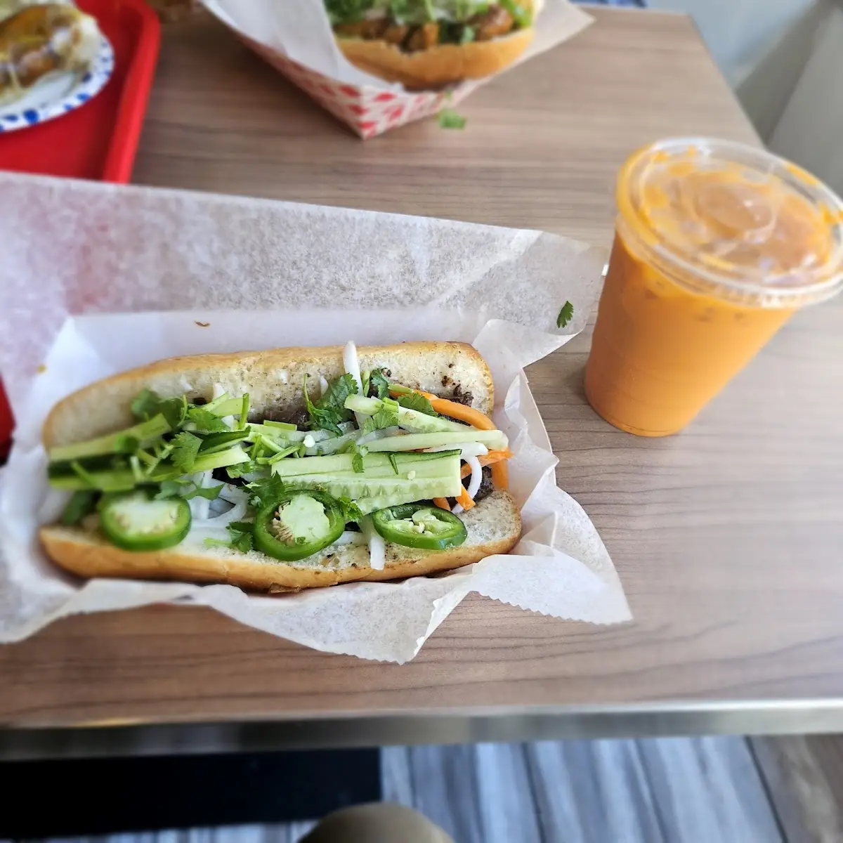 Lemongrass Chicken Banh MI