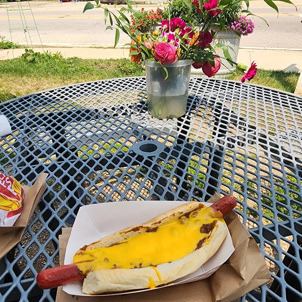 Foot Long Chilli Cheese Dog