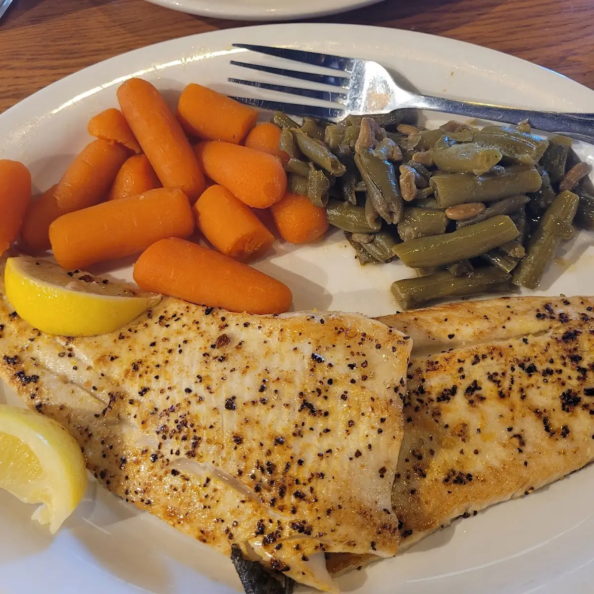 Lemon Pepper Grilled Rainbow Trout