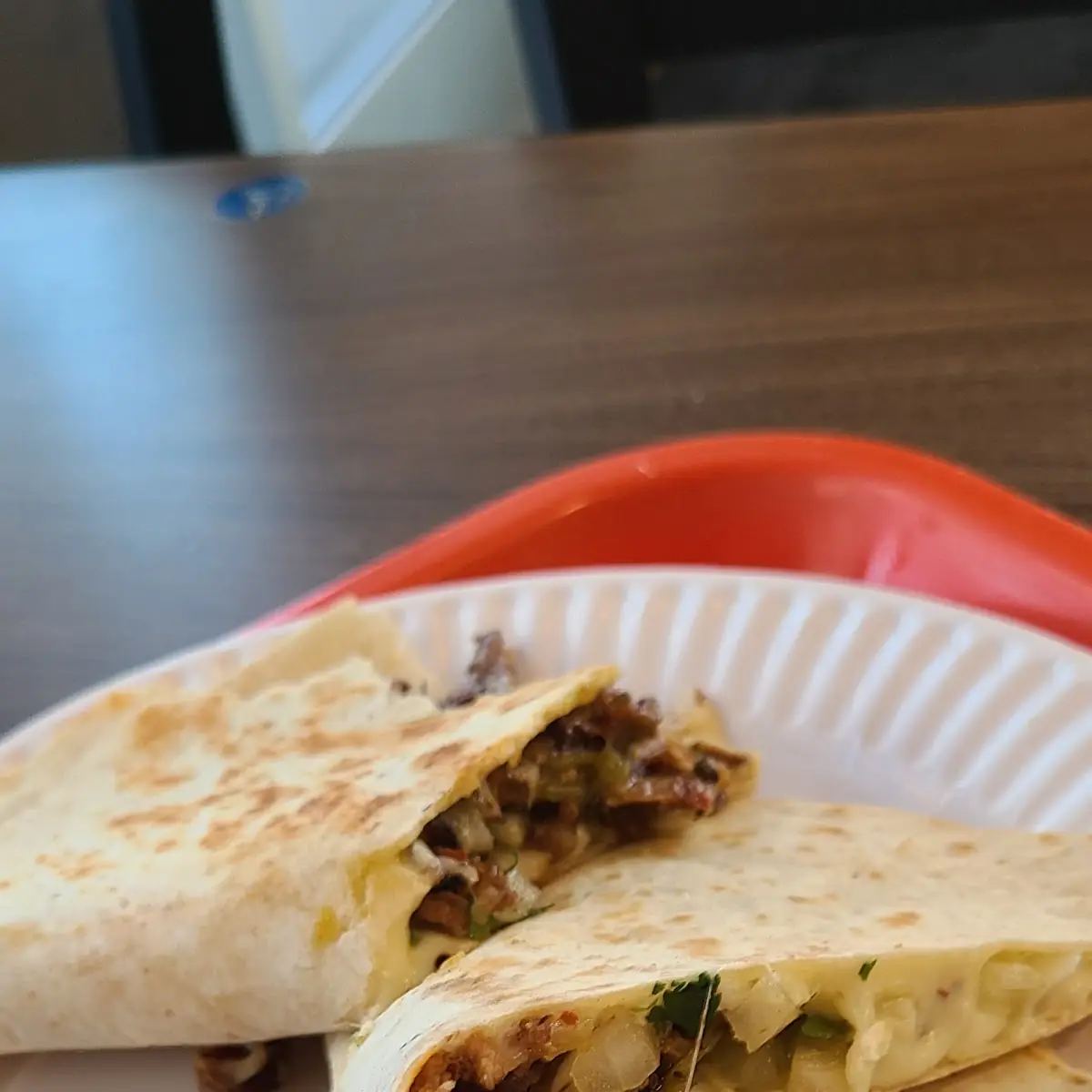 Quesadilla De Pastor Burrito