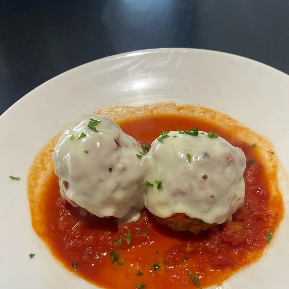 Meatball Parmigiana