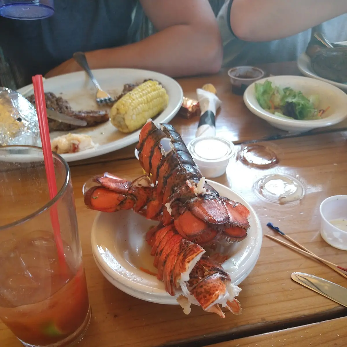 Steak and Lobster Tail