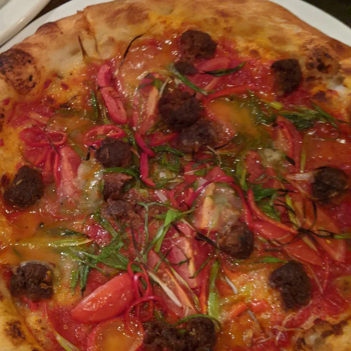 Fennel Sausage Pizza