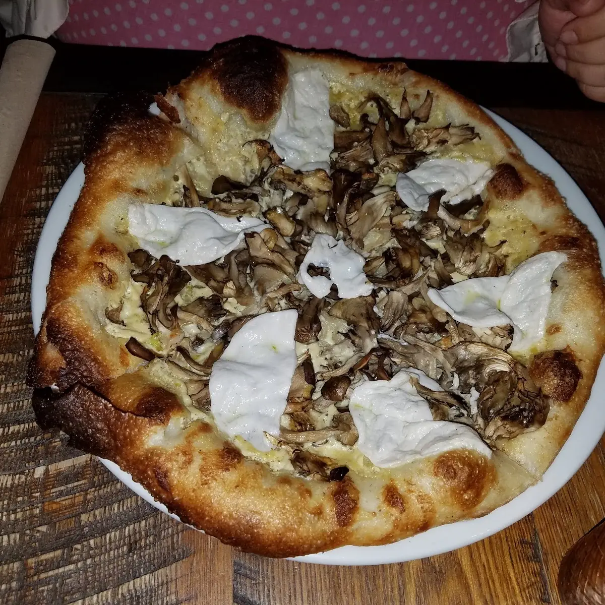 Wild Mushroom Pizza