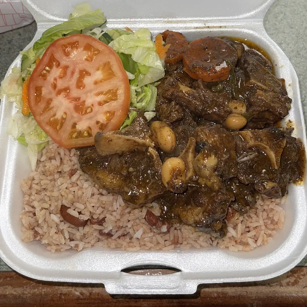 Jamaican Curry Chicken with Rice