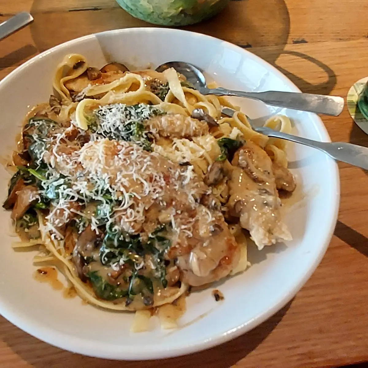 Chicken Marsala Fettuccine