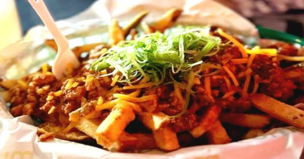 Chile Rajas Loaded Fries