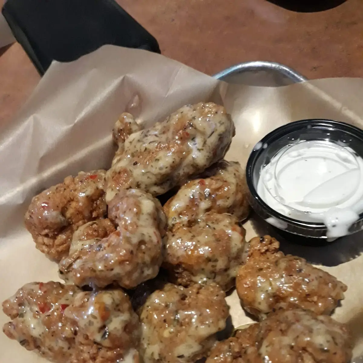 Garlic Parmesan Wings