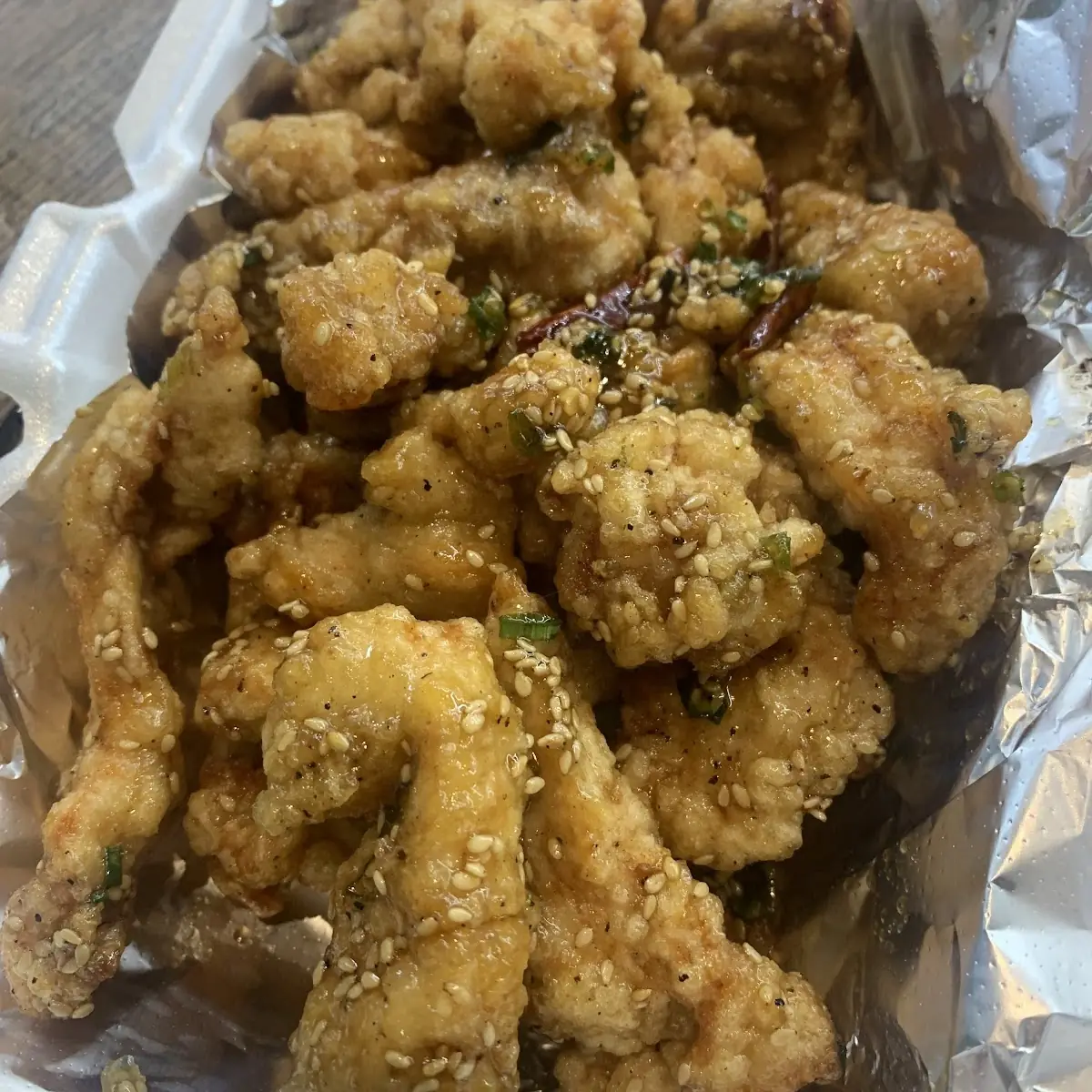 Garlic Soy Sauce Crispy Chicken